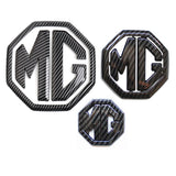 MG MG5 MG6 PRO ZS HS ABS Car Front Grille Head Emblem Rear Badge Steering Wheel Sticker Decal