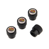 4pcs/set Cadillac Logo Car Air Valve Stem Caps Auto Tyre Valve Covers