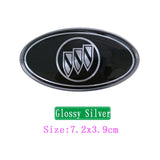 Buick Elliptical Metal Car Window Sticker Emblem Badge Decal