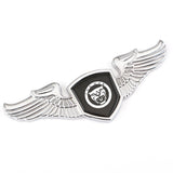 Jaguar Metal Wings Car Front Emblem Badge Sticker Decal