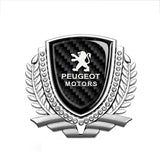 Peugeot Metal Diamond Car Rear Sticker Trunk Emblem Badge Decal
