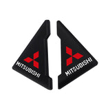 2PCS Mitsubishi Car Door Corner Edge Cover Anti-Scratch Protective Sticker