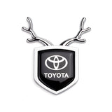Toyota ABS Deer Car Rear Sticker Shield Trunk Emblem Badge Decal