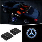 2pcs Mercedes Benz AMG Brabus Smart Sprinter Wireless Car Welcome Door Laser Projection LED Light