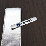 2pcs Lexus Logo Car Fender Side Emblem Badge Sticker