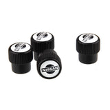 4pcs/set Nissan Nismo GTR Logo Car Air Valve Stem Caps Auto Tyre Valve Covers