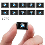 10pcs BMW M Power Epoxy Car Armrest Button Sticker