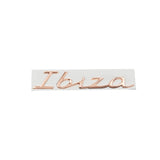 SEAT IBIZA Logo Metal Car Rear Sticker Decal Emblem Badge