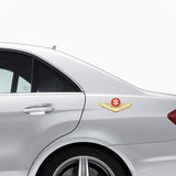 Suzuki Metal Wings Car Rear Sticker Auto Window Emblem Badge Decal