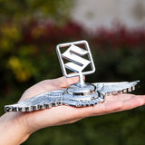 Suzuki Angle Wings Metal Car Front Hood Bonnet Sticker Emblem Badge