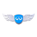 Infiniti Logo Metal Wings Car Front Hood Bonnet Center Sticker Emblem