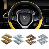 5x4.5cm Suzuki ABS Car Steering Wheel Center Cover Emblem Badge