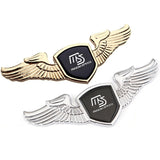 Mazda Angle Wings Metal Car Front Hood Bonnet Sticker Emblem Badge