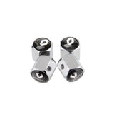 4pcs/set Renault Anti-Theft Car Air Valve Stem Cap Auto Tyre Valve Covers
