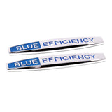 2pcs Mercedes Benz AMG Brabus Lorinser Elegance Avantgarde Logo Metal Car Fender Side Badge Decal Rear Emblem Sticker