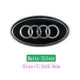 Audi Sline Elliptical Metal Car Window Sticker Emblem Badge Decal