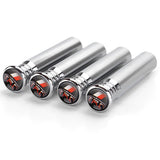 4pcs/set Toyota TRD Logo Car Door Bolt Lock Pins Gate Lock Screws
