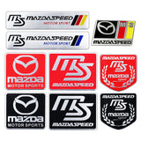 Mazda Aluminum Alloy Car Sticker Nameplate Emblem Badge Decal