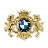 BMW M Power Double Lion Metal Car Rear Sticker Auto Window Emblem Badge Decal
