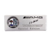 Mercedes Benz AMG Brabus Carlsson Lorinser MAYBACH Logo Aluminum Alloy Car Body Sticker Nameplate Rear Emblem Badge Decal
