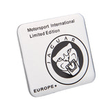 Jaguar Aluminum Alloy Car Body Sticker Nameplate Rear Emblem Badge Decal