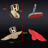Honda Angle Wings Metal Car Front Hood Bonnet Sticker Emblem Badge