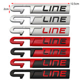 Renault GT Line Logo Metal Car Rear Sticker Emblem Badge Decal