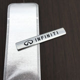 2pcs Infiniti Logo Car Fender Side Emblem Badge Sticker