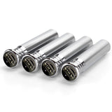 4pcs/set Volvo Logo Car Door Bolt Lock Pins Gate Lock Screws
