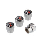 4pcs/set Nissan Nismo GTR Logo Car Air Valve Stem Caps Auto Tyre Valve Covers
