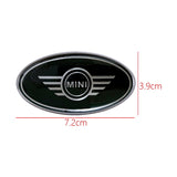 MINI Cooper Elliptical Metal Car Window Sticker Emblem Badge Decal