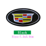 Cadillac Elliptical Metal Car Window Sticker Emblem Badge Decal