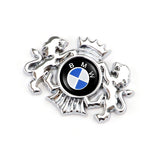 BMW M Power Alpina Double Lion Metal Car Rear Sticker Auto Window Emblem Badge Decal