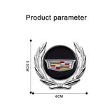 Cadillac Metal Car Rear Sticker Trunk Emblem Badge Decal