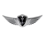 Tesla Logo 3D Metal Wing Car Emblem Sticker Badge Decal