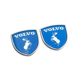 2pcs Volvo Moose Deer Logo Metal Car Rear Sticker Decal Emblem Badge
