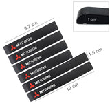 6PCS Mitsubishi Car Door Handle Mirror Protective Anti-Collision Stickers