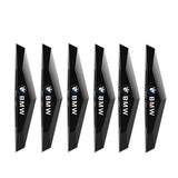 6pcs BMW M Power TPU Car Door Anti-collision Protective Stickers Bumper Strip Decal