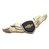 Chevrolet Angle Wings Metal Car Front Hood Bonnet Sticker Emblem Badge