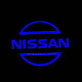 10.6x9cm 11.7x10cm Nissan Car LED Light Front Rear Emblem Badge