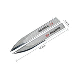 2pcs Mazda Logo Metal Car Side Fender Sticker Emblem Badge