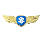 Suzuki Logo Metal Wings Car Front Hood Bonnet Center Sticker Emblem