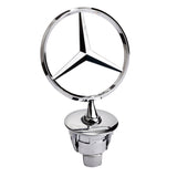 Mercedes Benz Angle Wings Metal Car Front Hood Bonnet Sticker Emblem Badge