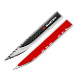 2pcs Suzuki Logo Metal Car Side Fender Emblem Stickers