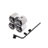 4pcs/set Infiniti Anti-Theft Car Air Valve Stem Cap Auto Tyre Valve Covers