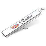 2pcs Cadillac Logo Car Fender Side Emblem Badge Sticker