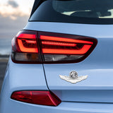 MG Metal Wings Car Rear Sticker Auto Window Emblem Badge Decal