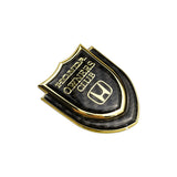 Honda Shield Carbon Fiber Car Rear Sticker Window Emblem Badge Decal