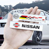 Nissan Aluminum Alloy Car Body Sticker Nameplate Rear Emblem Badge Decal