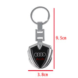 Audi Sline Metal Car Logo Keychain Keyring